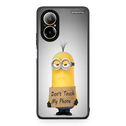 4 - Realme C67 4G Minion Text case, cover, bumper