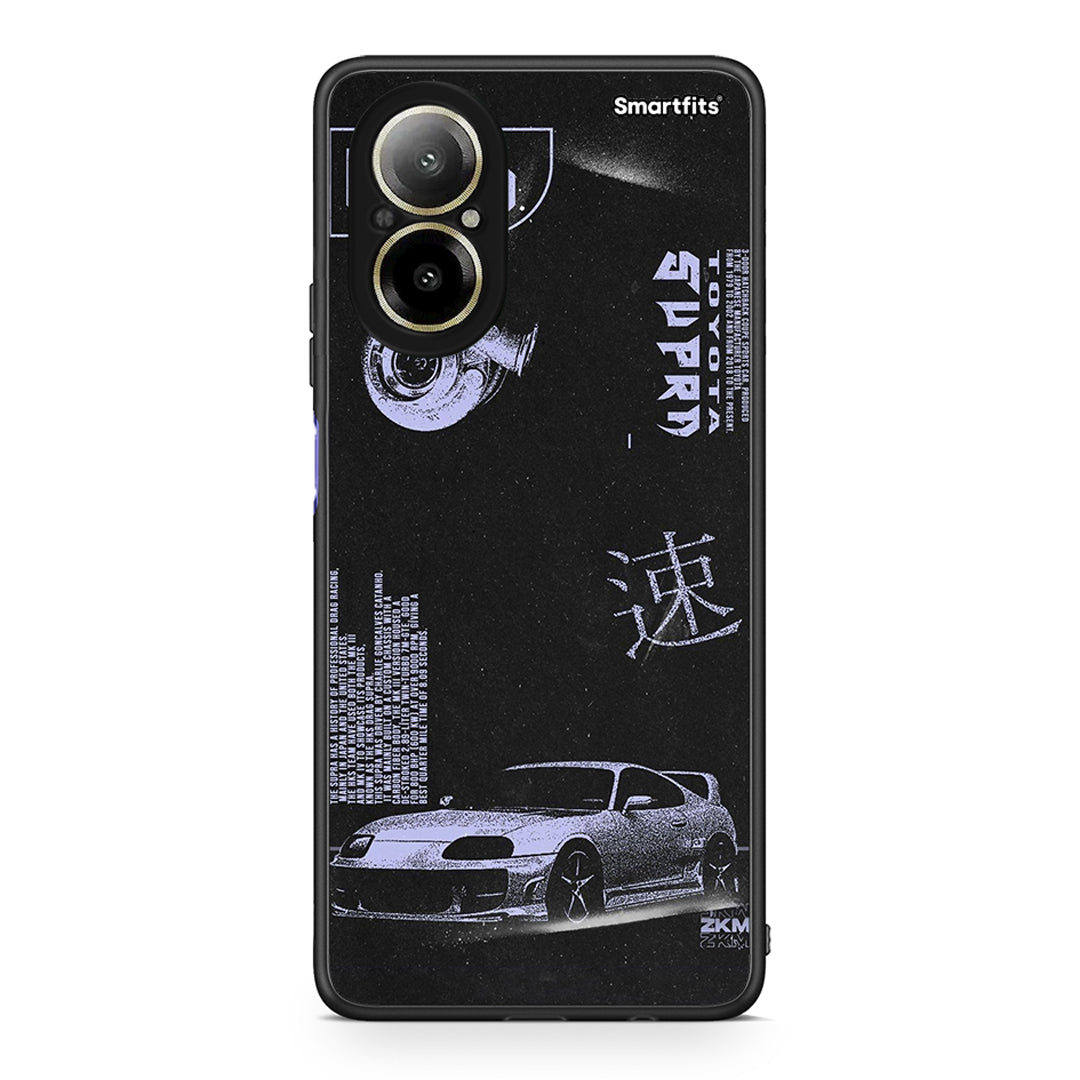 Realme C67 4G Tokyo Drift Θήκη Αγίου Βαλεντίνου από τη Smartfits με σχέδιο στο πίσω μέρος και μαύρο περίβλημα | Smartphone case with colorful back and black bezels by Smartfits