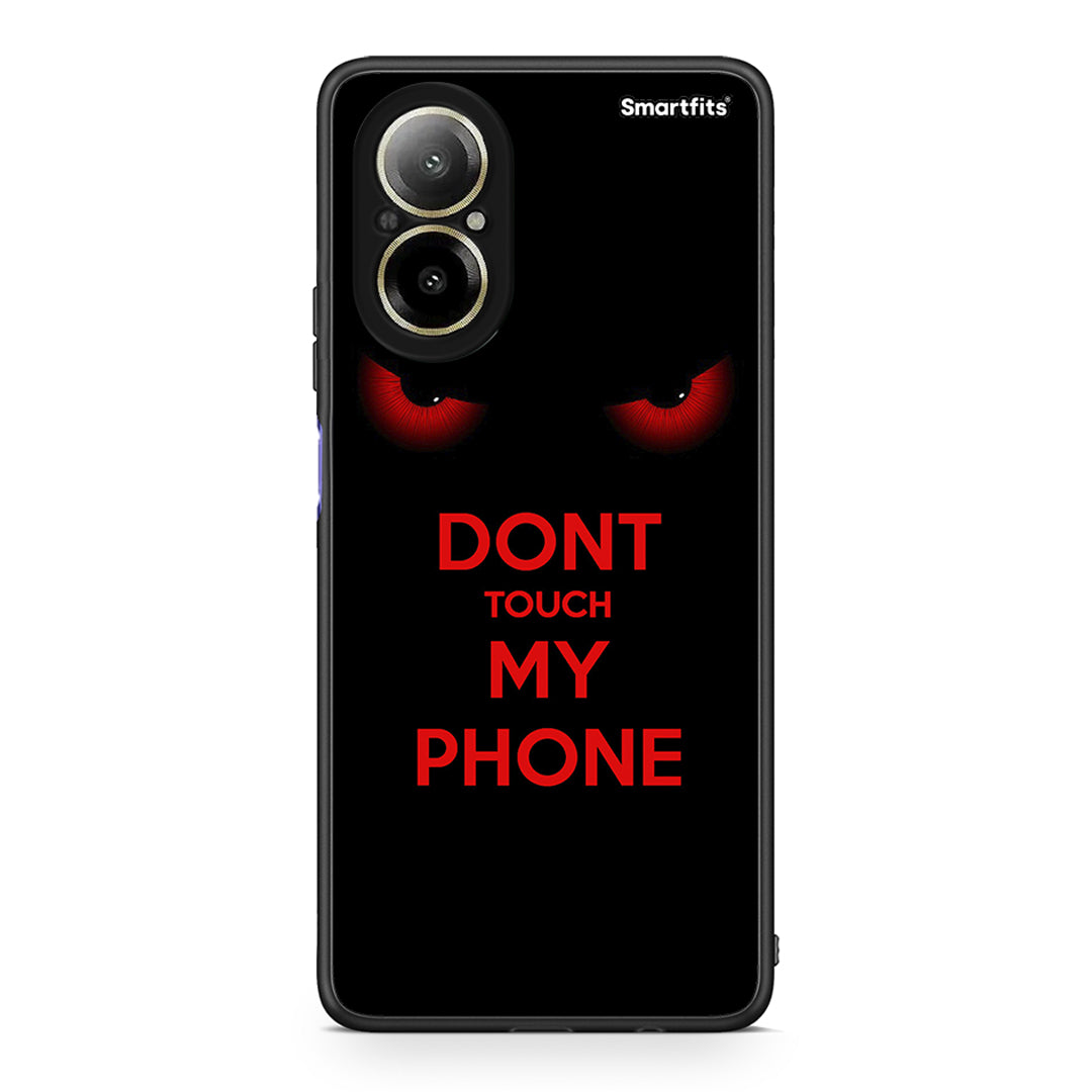 Realme C67 4G Touch My Phone Θήκη από τη Smartfits με σχέδιο στο πίσω μέρος και μαύρο περίβλημα | Smartphone case with colorful back and black bezels by Smartfits