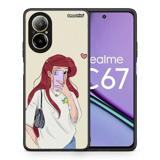 Walking Mermaid - Realme C67 4G θήκη