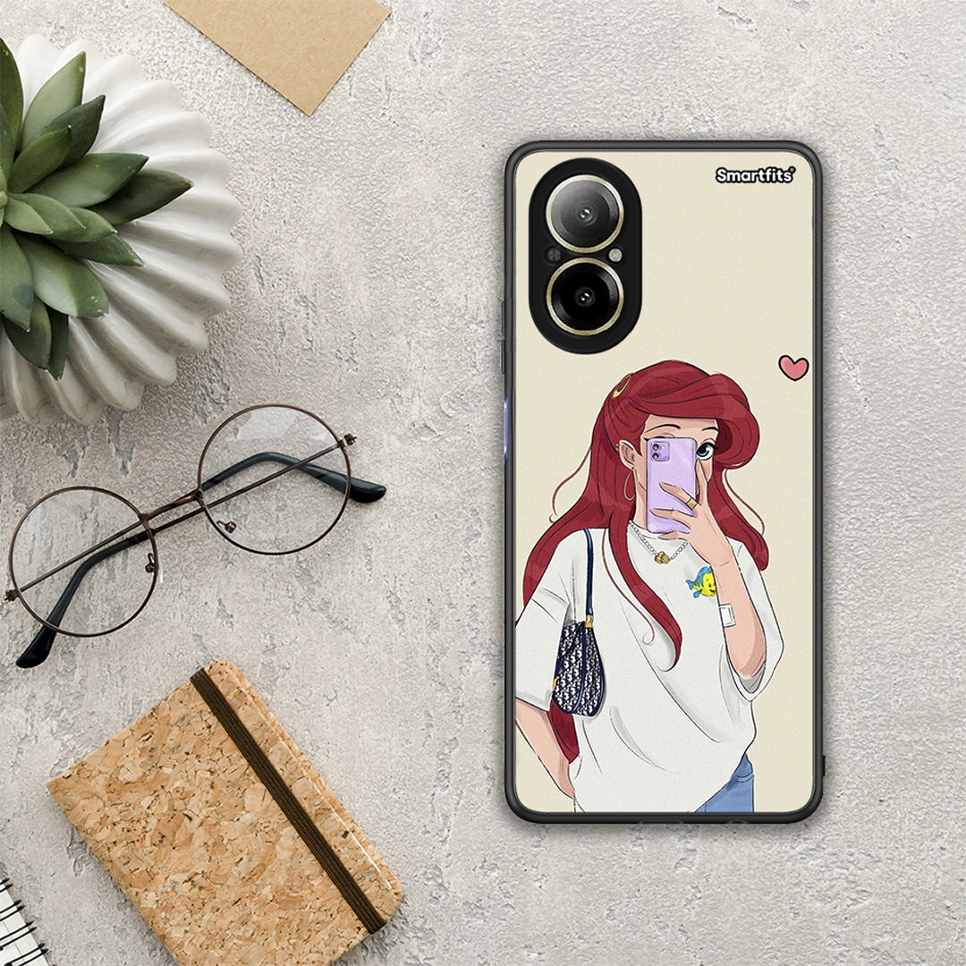 Walking Mermaid - Realme C67 4G θήκη