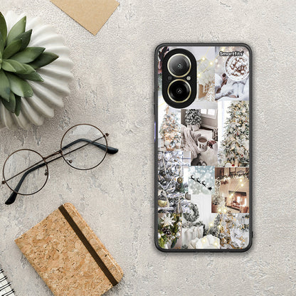 White Christmas - Realme C67 4G θήκη