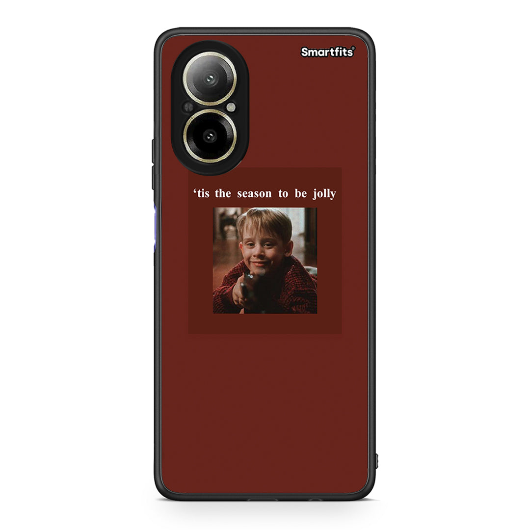 Realme C67 4G Xmas Ultimate Spirit θήκη από τη Smartfits με σχέδιο στο πίσω μέρος και μαύρο περίβλημα | Smartphone case with colorful back and black bezels by Smartfits