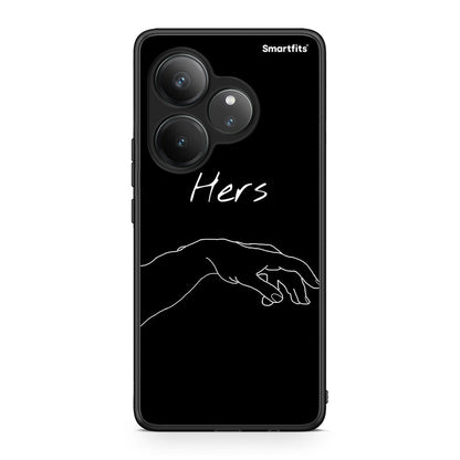 Realme GT 6 5G Aeshetic Love 1 Θήκη Αγίου Βαλεντίνου από τη Smartfits με σχέδιο στο πίσω μέρος και μαύρο περίβλημα | Smartphone case with colorful back and black bezels by Smartfits