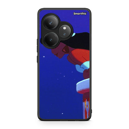 Realme GT 6 5G Alladin And Jasmine Love 2 θήκη από τη Smartfits με σχέδιο στο πίσω μέρος και μαύρο περίβλημα | Smartphone case with colorful back and black bezels by Smartfits