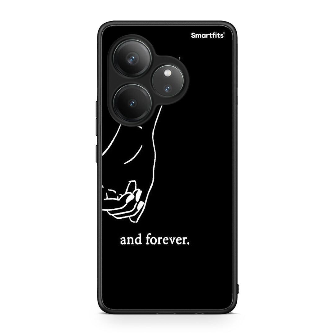 Realme GT 6 5G Always & Forever 2 Θήκη Αγίου Βαλεντίνου από τη Smartfits με σχέδιο στο πίσω μέρος και μαύρο περίβλημα | Smartphone case with colorful back and black bezels by Smartfits