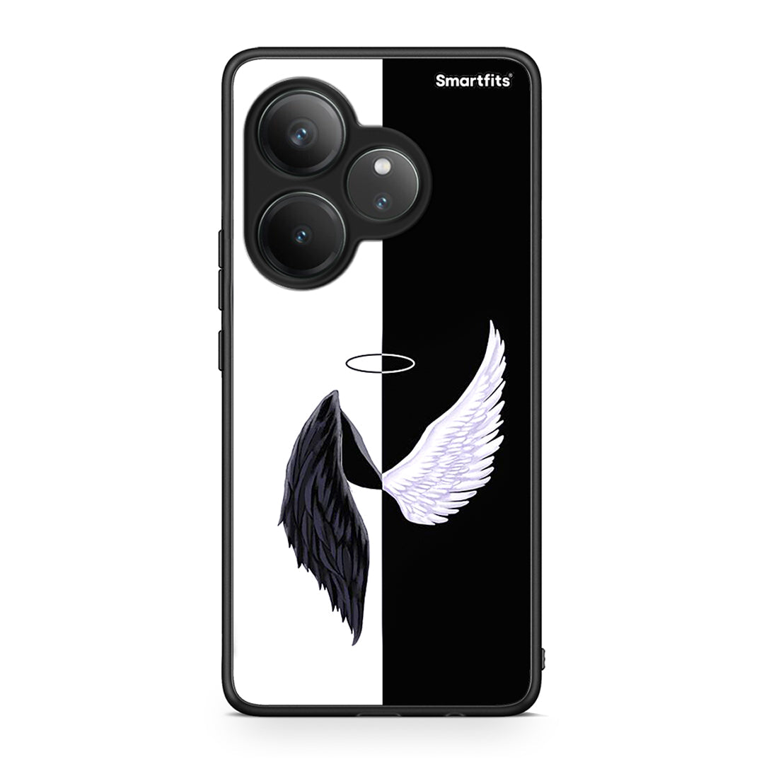 Realme GT 6 5G Angels Demons θήκη από τη Smartfits με σχέδιο στο πίσω μέρος και μαύρο περίβλημα | Smartphone case with colorful back and black bezels by Smartfits