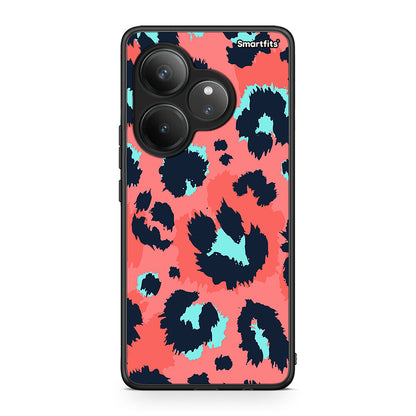 22 - Realme GT 6 5G Pink Leopard Animal case, cover, bumper