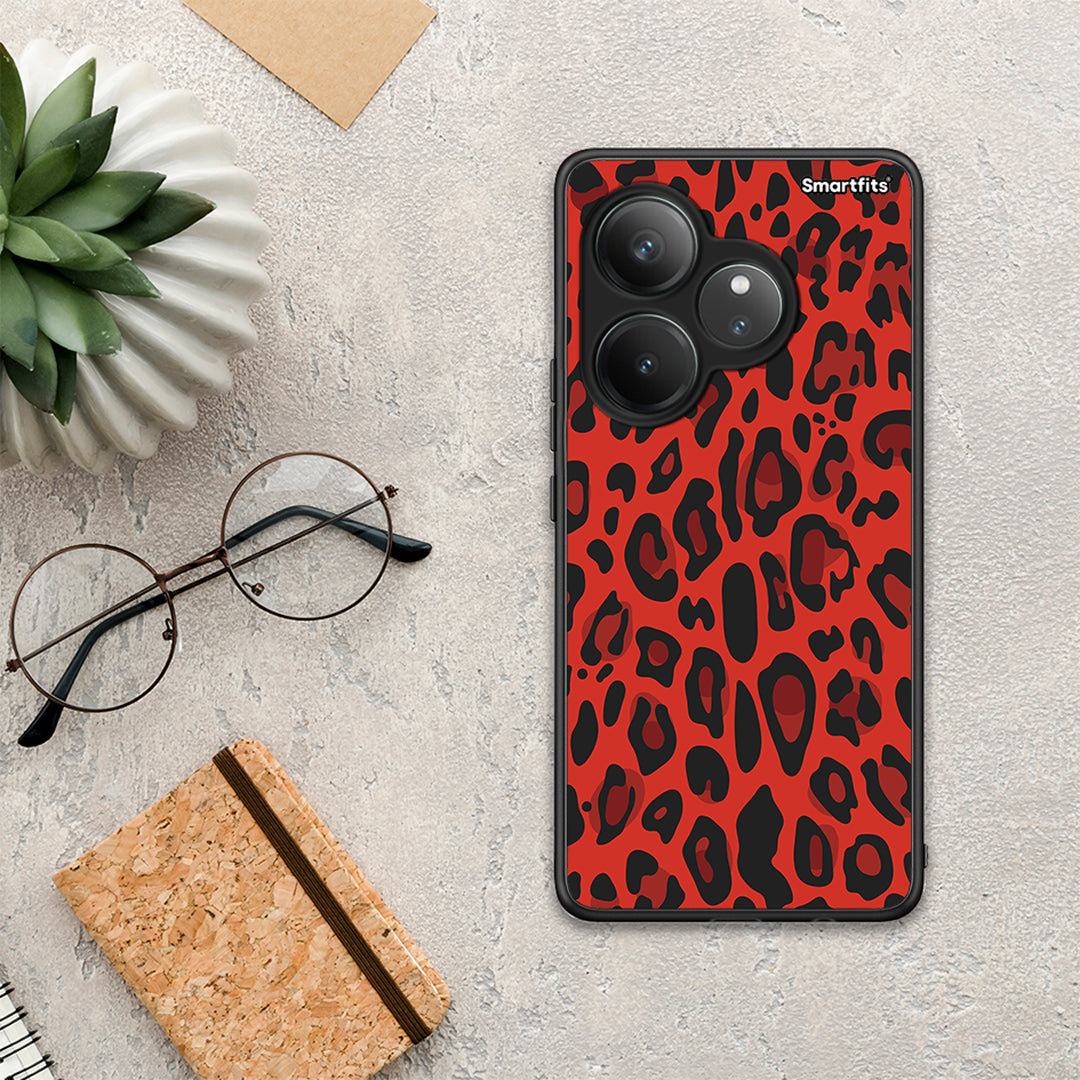 Animal Red Leopard - Realme GT 6 5G θήκη
