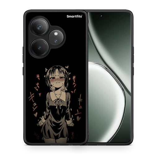 Θήκη Realme GT 6 5G Anime Girl από τη Smartfits με σχέδιο στο πίσω μέρος και μαύρο περίβλημα | Realme GT 6 5G Anime Girl case with colorful back and black bezels
