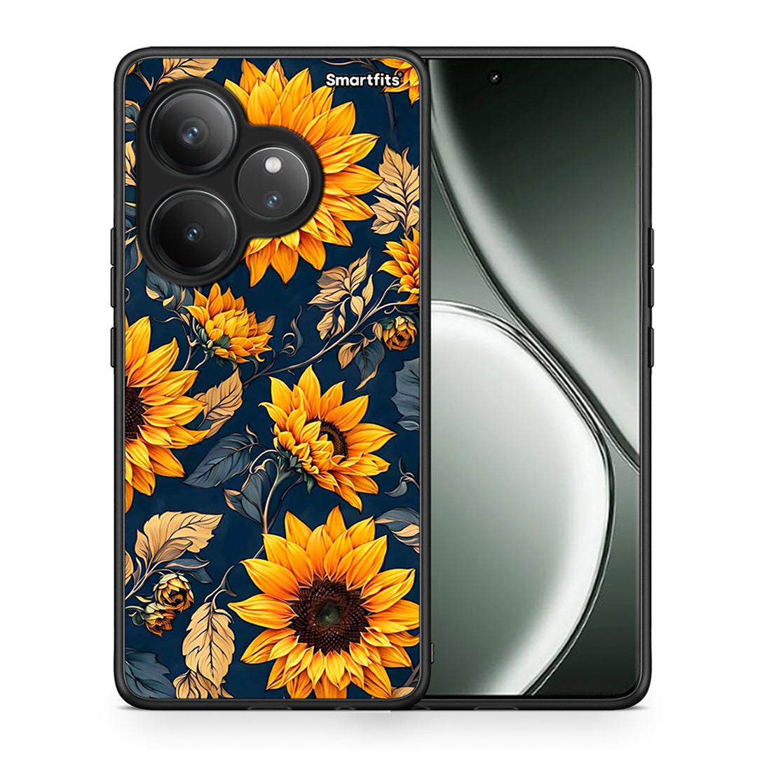 Autumn Sunflowers - Realme GT 6 5G θήκη