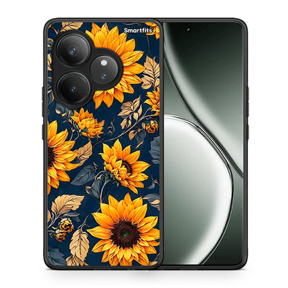 Autumn Sunflowers - Realme GT 6 5G θήκη