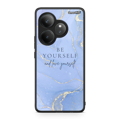 Realme GT 6 5G Be Yourself θήκη από τη Smartfits με σχέδιο στο πίσω μέρος και μαύρο περίβλημα | Smartphone case with colorful back and black bezels by Smartfits