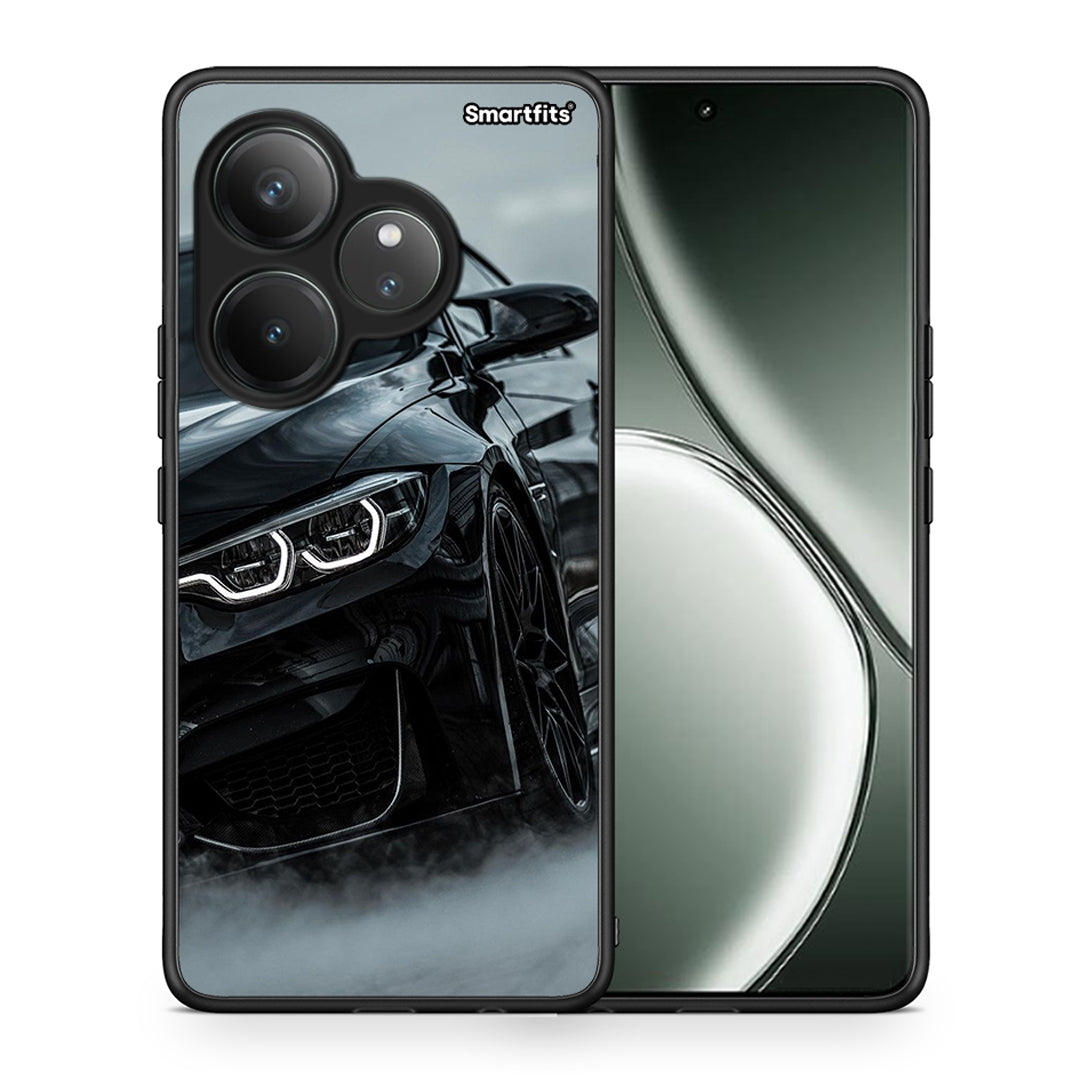 Θήκη Realme GT 6 5G Black BMW από τη Smartfits με σχέδιο στο πίσω μέρος και μαύρο περίβλημα | Realme GT 6 5G Black BMW case with colorful back and black bezels