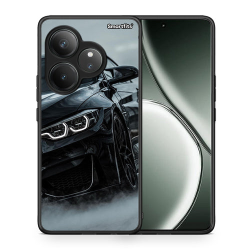 Θήκη Realme GT 6 5G Black BMW από τη Smartfits με σχέδιο στο πίσω μέρος και μαύρο περίβλημα | Realme GT 6 5G Black BMW case with colorful back and black bezels
