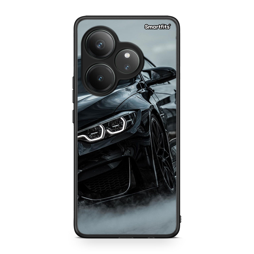 Realme GT 6 5G Black BMW θήκη από τη Smartfits με σχέδιο στο πίσω μέρος και μαύρο περίβλημα | Smartphone case with colorful back and black bezels by Smartfits