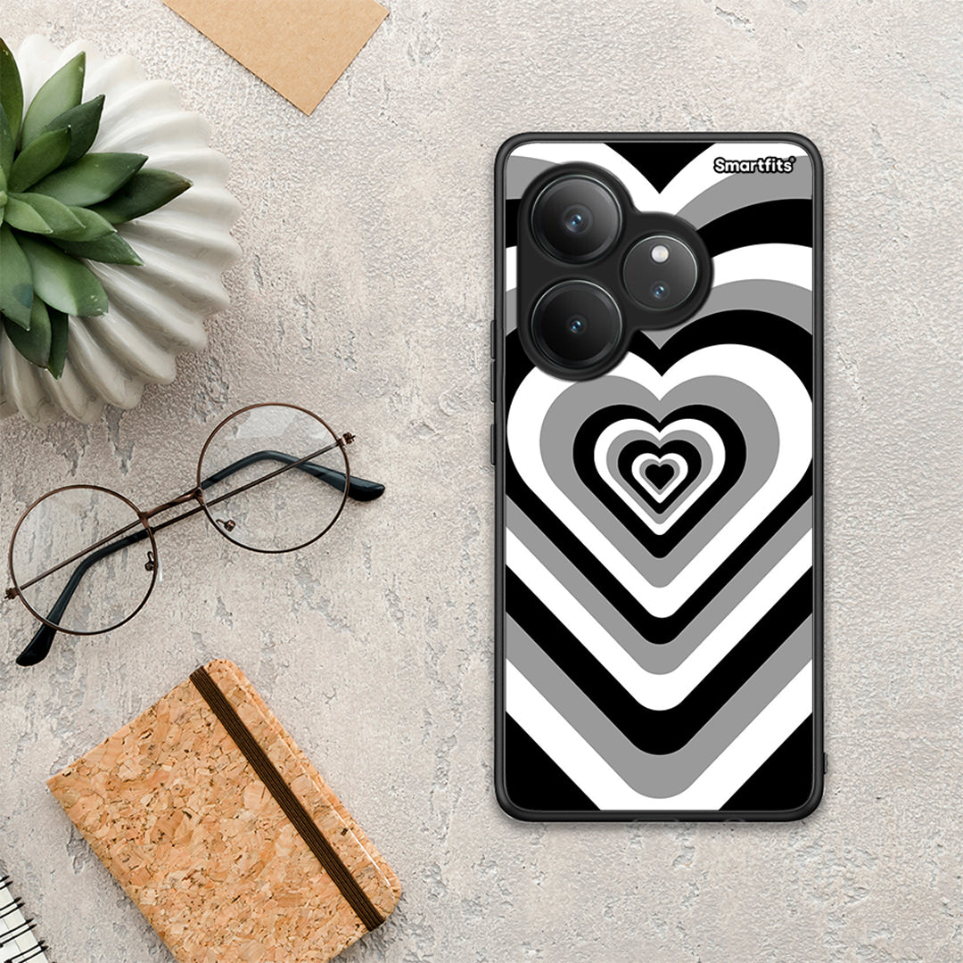 Black Hearts - Realme GT 6 5G θήκη