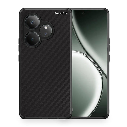 Θήκη Realme GT 6 5G Carbon Black από τη Smartfits με σχέδιο στο πίσω μέρος και μαύρο περίβλημα | Realme GT 6 5G Carbon Black case with colorful back and black bezels