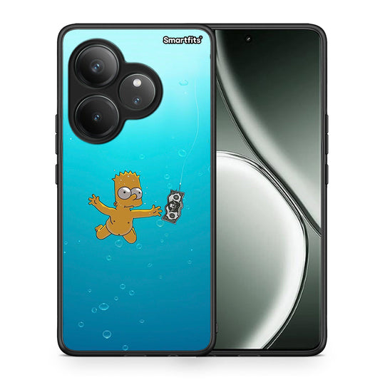 Θήκη Realme GT 6 5G Chasing Money από τη Smartfits με σχέδιο στο πίσω μέρος και μαύρο περίβλημα | Realme GT 6 5G Chasing Money case with colorful back and black bezels