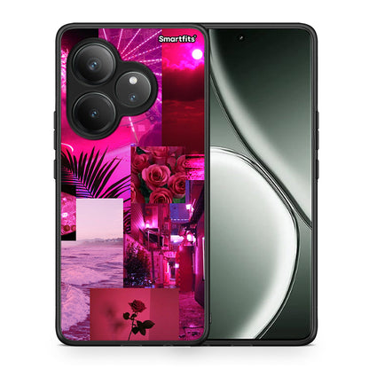 Collage Red Roses - Realme GT 6 5G θήκη