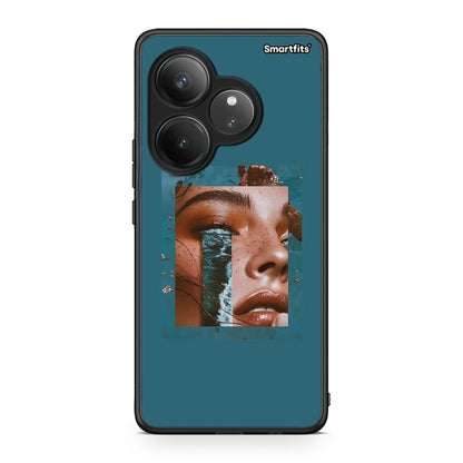 Realme GT 6 5G Cry An Ocean θήκη από τη Smartfits με σχέδιο στο πίσω μέρος και μαύρο περίβλημα | Smartphone case with colorful back and black bezels by Smartfits