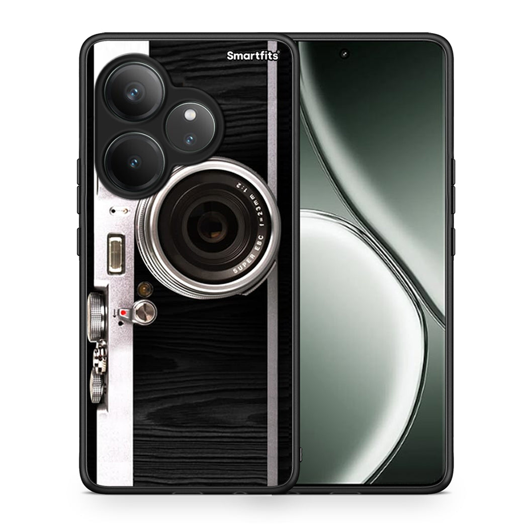 Θήκη Realme GT 6 5G Emily In Paris από τη Smartfits με σχέδιο στο πίσω μέρος και μαύρο περίβλημα | Realme GT 6 5G Emily In Paris case with colorful back and black bezels