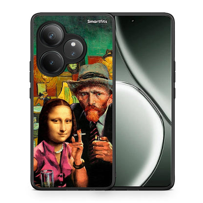 Θήκη Realme GT 6 5G Funny Art από τη Smartfits με σχέδιο στο πίσω μέρος και μαύρο περίβλημα | Realme GT 6 5G Funny Art case with colorful back and black bezels