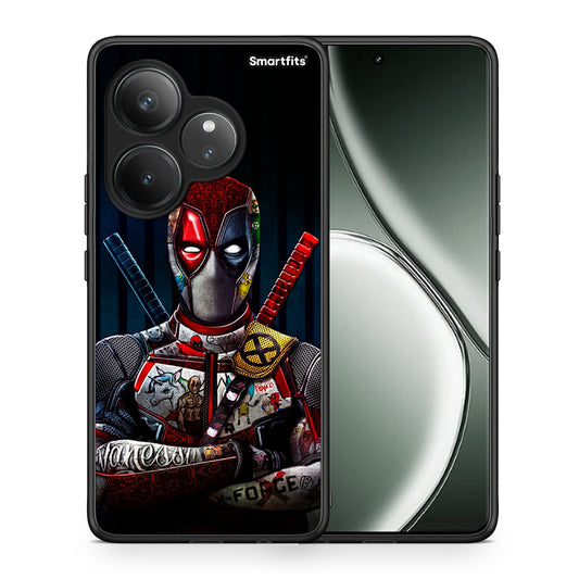 Θήκη Realme GT 6 5G Funny Guy από τη Smartfits με σχέδιο στο πίσω μέρος και μαύρο περίβλημα | Realme GT 6 5G Funny Guy case with colorful back and black bezels