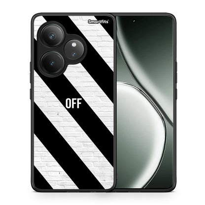 Θήκη Realme GT 6 5G Get Off από τη Smartfits με σχέδιο στο πίσω μέρος και μαύρο περίβλημα | Realme GT 6 5G Get Off case with colorful back and black bezels