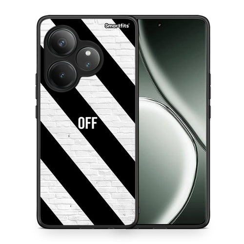 Θήκη Realme GT 6 5G Get Off από τη Smartfits με σχέδιο στο πίσω μέρος και μαύρο περίβλημα | Realme GT 6 5G Get Off case with colorful back and black bezels