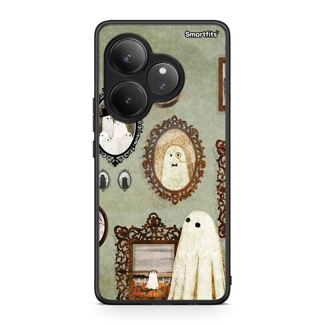 Realme GT 6 5G Halloween Ghost Season Θήκη από τη Smartfits με σχέδιο στο πίσω μέρος και μαύρο περίβλημα | Smartphone case with colorful back and black bezels by Smartfits