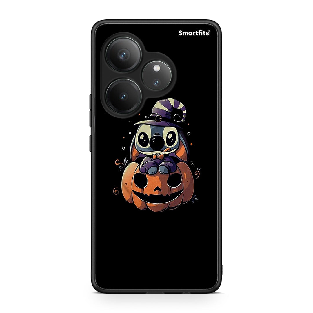 Realme GT 6 5G Halloween Stitch θήκη από τη Smartfits με σχέδιο στο πίσω μέρος και μαύρο περίβλημα | Smartphone case with colorful back and black bezels by Smartfits