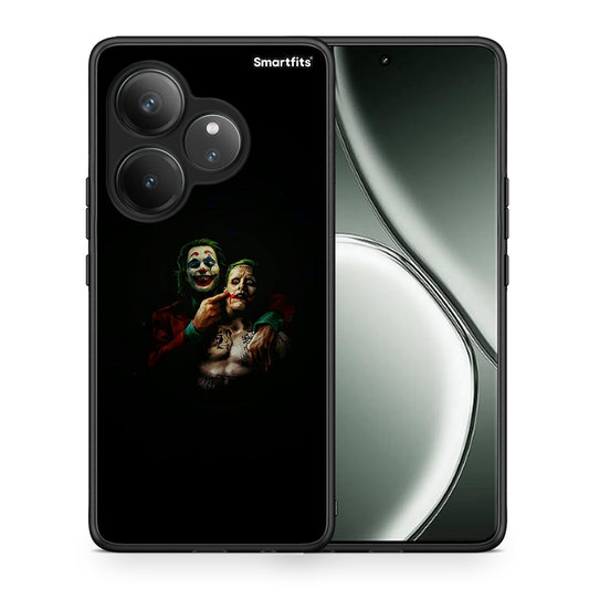 Θήκη Realme GT 6 5G Clown Hero από τη Smartfits με σχέδιο στο πίσω μέρος και μαύρο περίβλημα | Realme GT 6 5G Clown Hero case with colorful back and black bezels