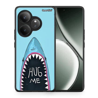 Θήκη Realme GT 6 5G Hug Me από τη Smartfits με σχέδιο στο πίσω μέρος και μαύρο περίβλημα | Realme GT 6 5G Hug Me case with colorful back and black bezels