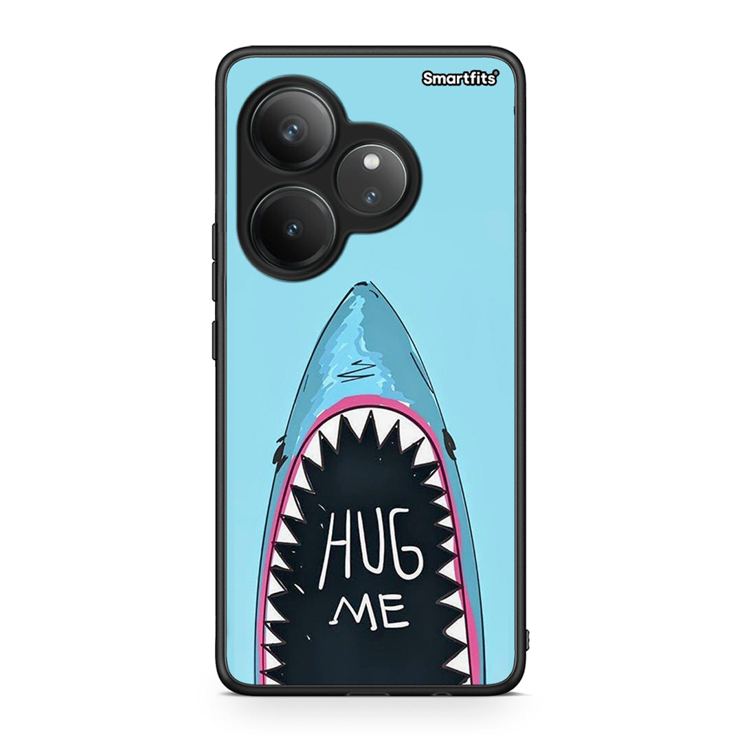 Realme GT 6 5G Hug Me θήκη από τη Smartfits με σχέδιο στο πίσω μέρος και μαύρο περίβλημα | Smartphone case with colorful back and black bezels by Smartfits