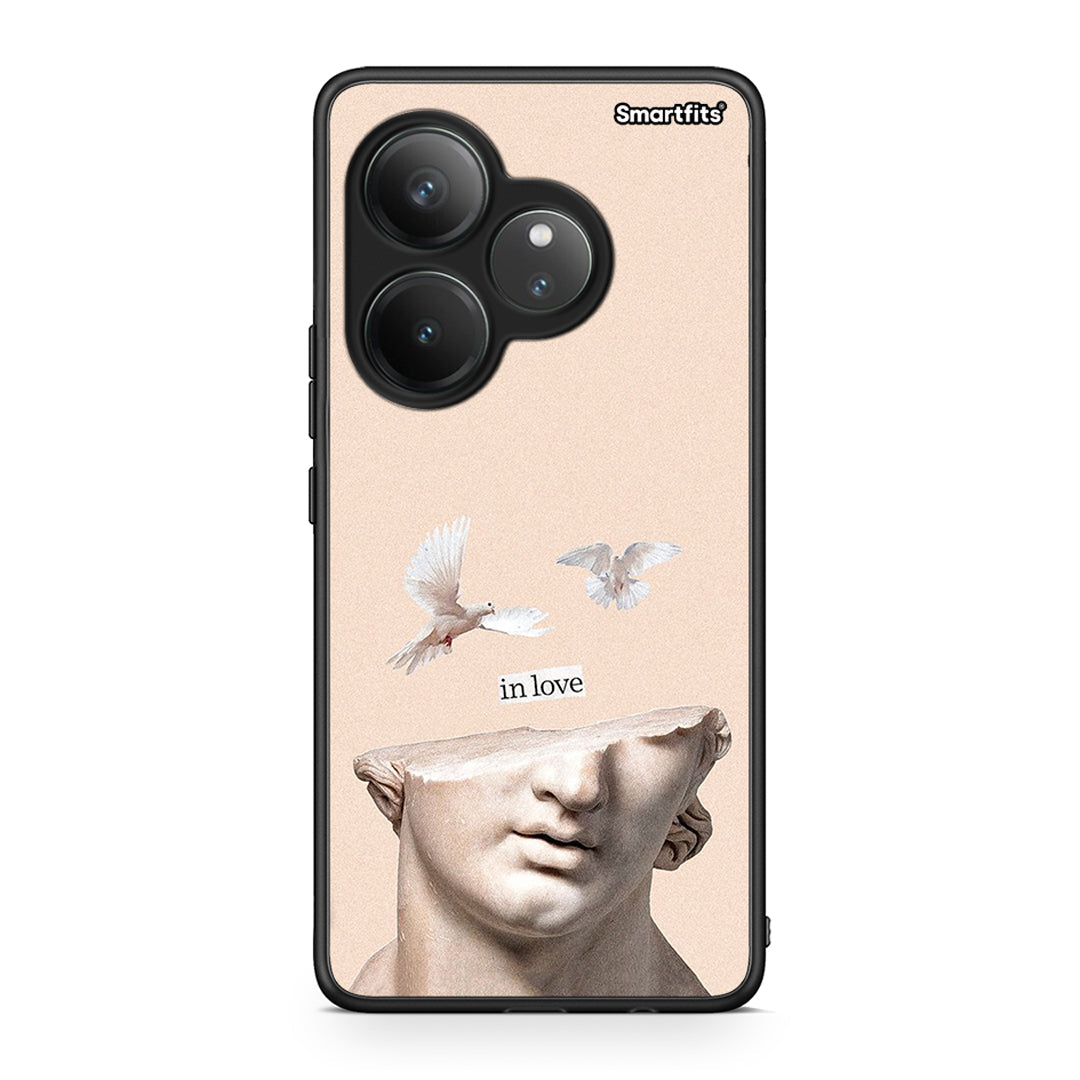 Realme GT 6 5G In Love θήκη από τη Smartfits με σχέδιο στο πίσω μέρος και μαύρο περίβλημα | Smartphone case with colorful back and black bezels by Smartfits