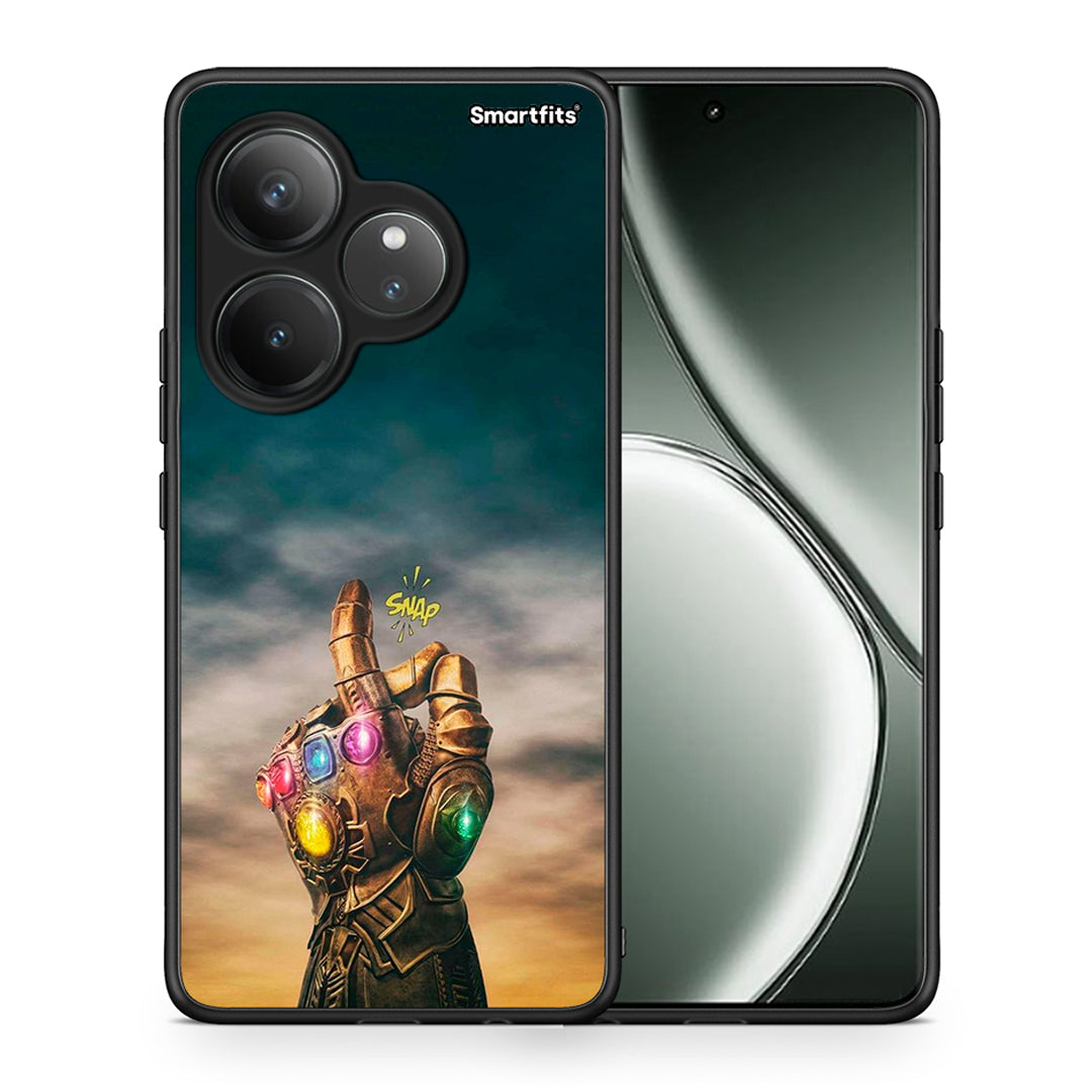 Θήκη Realme GT 6 5G Infinity Snap από τη Smartfits με σχέδιο στο πίσω μέρος και μαύρο περίβλημα | Realme GT 6 5G Infinity Snap case with colorful back and black bezels