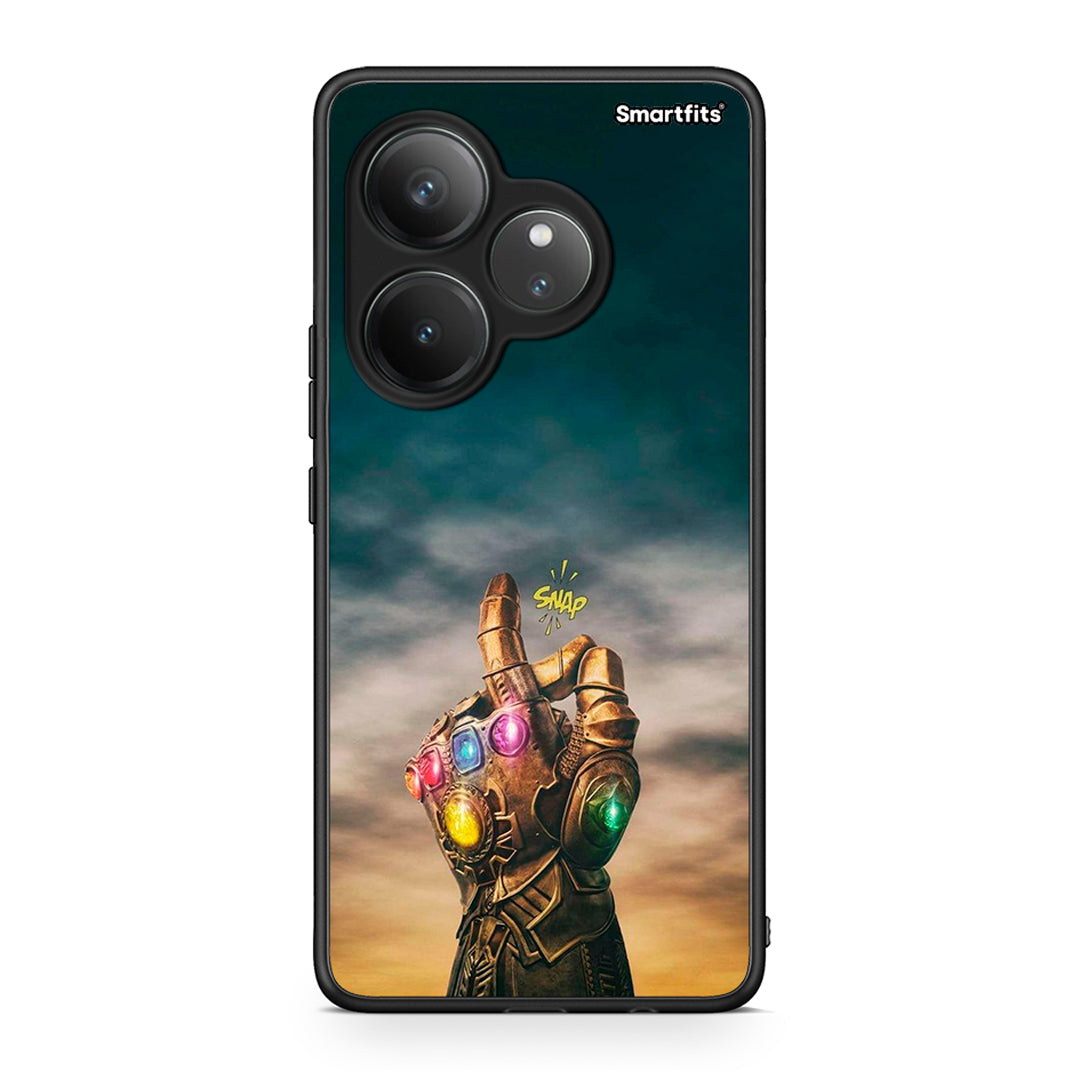 Realme GT 6 5G Infinity Snap θήκη από τη Smartfits με σχέδιο στο πίσω μέρος και μαύρο περίβλημα | Smartphone case with colorful back and black bezels by Smartfits