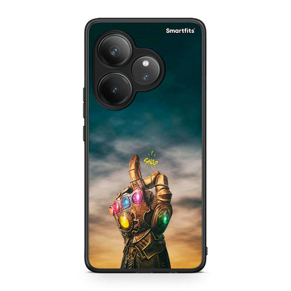 Realme GT 6 5G Infinity Snap θήκη από τη Smartfits με σχέδιο στο πίσω μέρος και μαύρο περίβλημα | Smartphone case with colorful back and black bezels by Smartfits