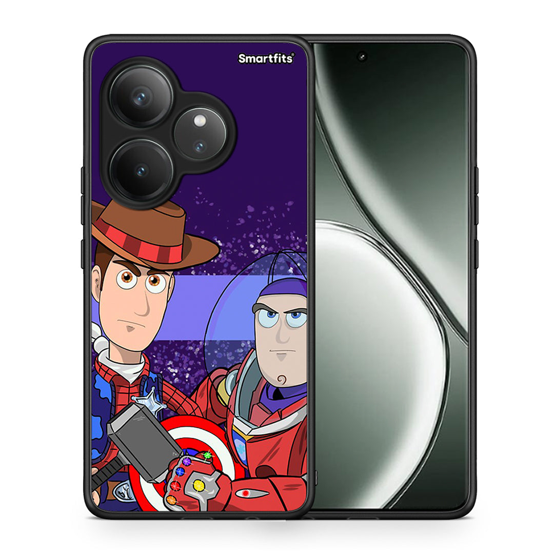 Θήκη Realme GT 6 5G Infinity Story από τη Smartfits με σχέδιο στο πίσω μέρος και μαύρο περίβλημα | Realme GT 6 5G Infinity Story case with colorful back and black bezels