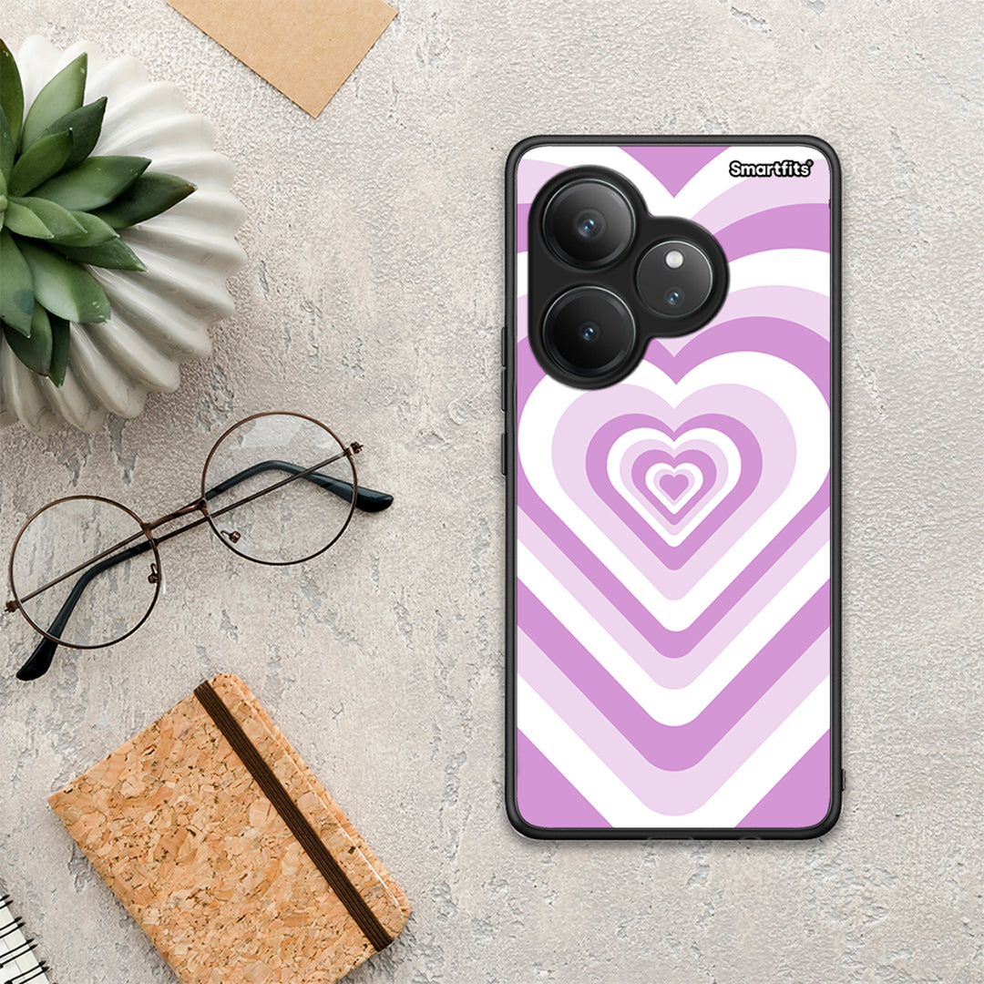 Lilac Hearts - Realme GT 6 5G θήκη