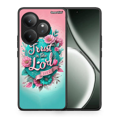Θήκη Realme GT 6 5G Lord Trust από τη Smartfits με σχέδιο στο πίσω μέρος και μαύρο περίβλημα | Realme GT 6 5G Lord Trust case with colorful back and black bezels
