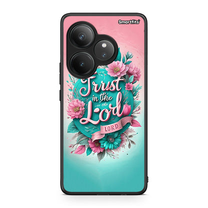 Realme GT 6 5G Lord Trust θήκη από τη Smartfits με σχέδιο στο πίσω μέρος και μαύρο περίβλημα | Smartphone case with colorful back and black bezels by Smartfits