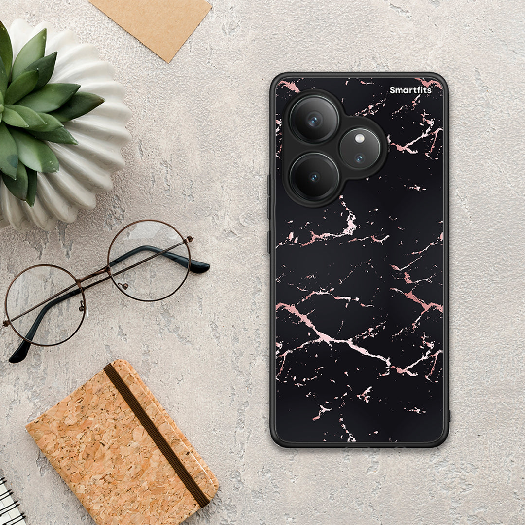 Marble Black Rosegold - Realme GT 6 5G θήκη