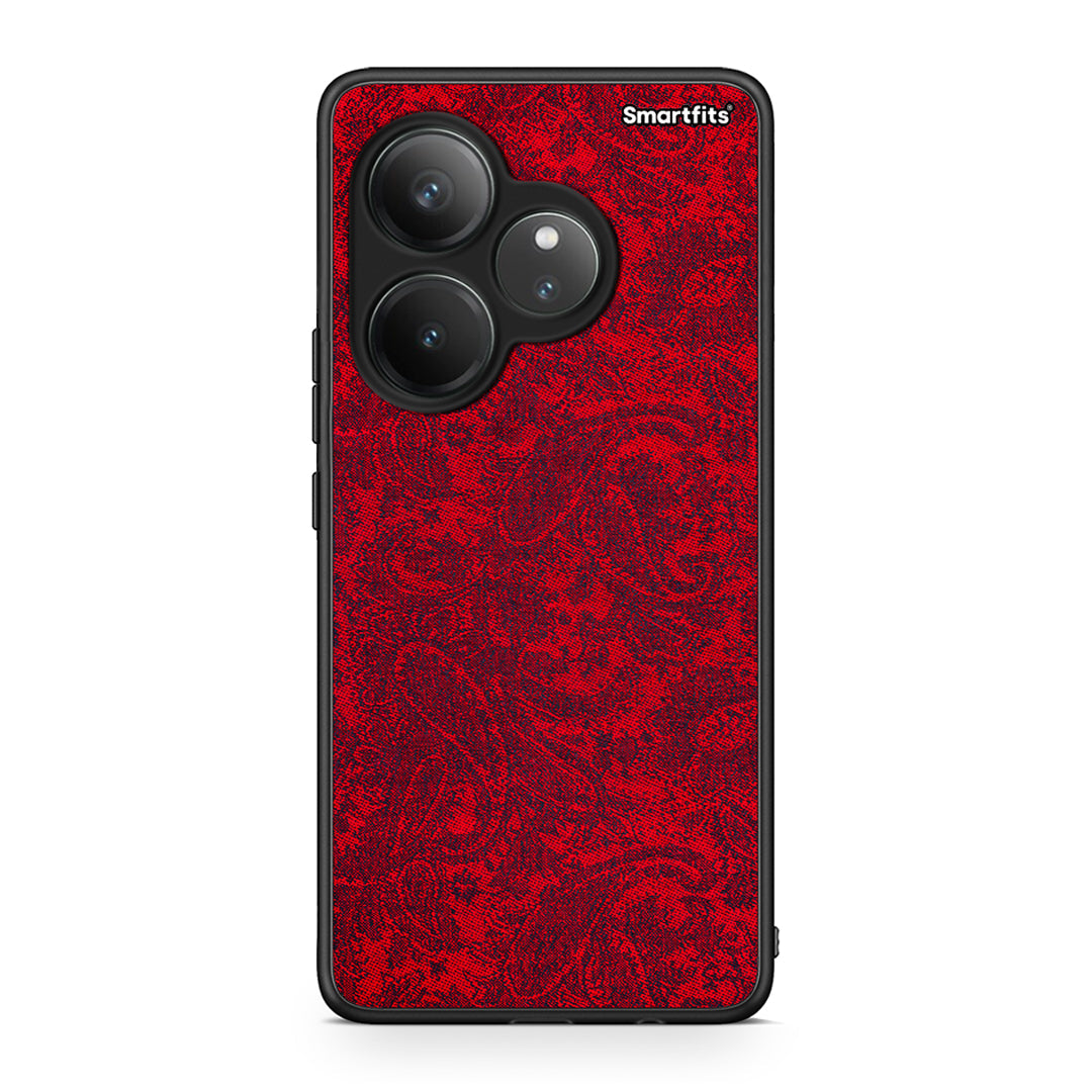 Realme GT 6 5G Paisley Cashmere θήκη από τη Smartfits με σχέδιο στο πίσω μέρος και μαύρο περίβλημα | Smartphone case with colorful back and black bezels by Smartfits