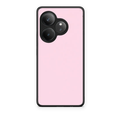 Θήκη Realme GT 6 5G Pale Pink από τη Smartfits με σχέδιο στο πίσω μέρος και μαύρο περίβλημα | Realme GT 6 5G Pale Pink case with colorful back and black bezels