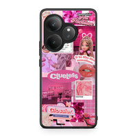 Thumbnail for Realme GT 6 5G Pink Love Θήκη Αγίου Βαλεντίνου από τη Smartfits με σχέδιο στο πίσω μέρος και μαύρο περίβλημα | Smartphone case with colorful back and black bezels by Smartfits