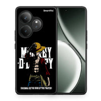 Thumbnail for Θήκη Realme GT 6 5G Pirate King από τη Smartfits με σχέδιο στο πίσω μέρος και μαύρο περίβλημα | Realme GT 6 5G Pirate King case with colorful back and black bezels