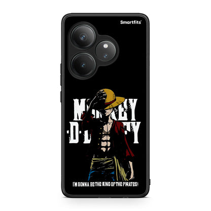 Realme GT 6 5G Pirate King θήκη από τη Smartfits με σχέδιο στο πίσω μέρος και μαύρο περίβλημα | Smartphone case with colorful back and black bezels by Smartfits