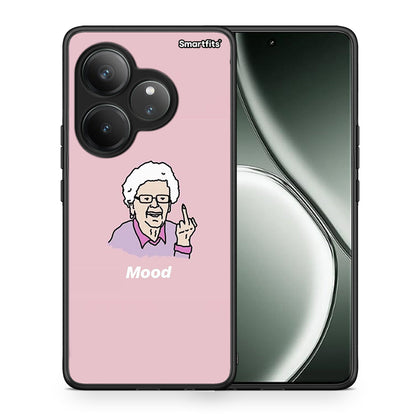 Θήκη Realme GT 6 5G Mood PopArt από τη Smartfits με σχέδιο στο πίσω μέρος και μαύρο περίβλημα | Realme GT 6 5G Mood PopArt case with colorful back and black bezels